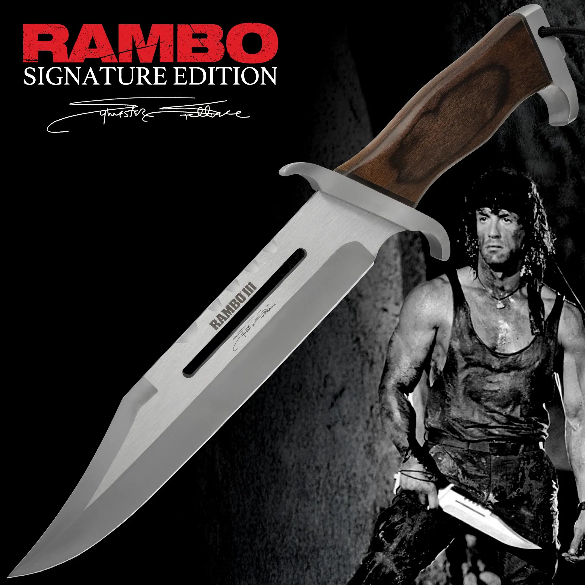 Rambo III Stallone Signature Knife