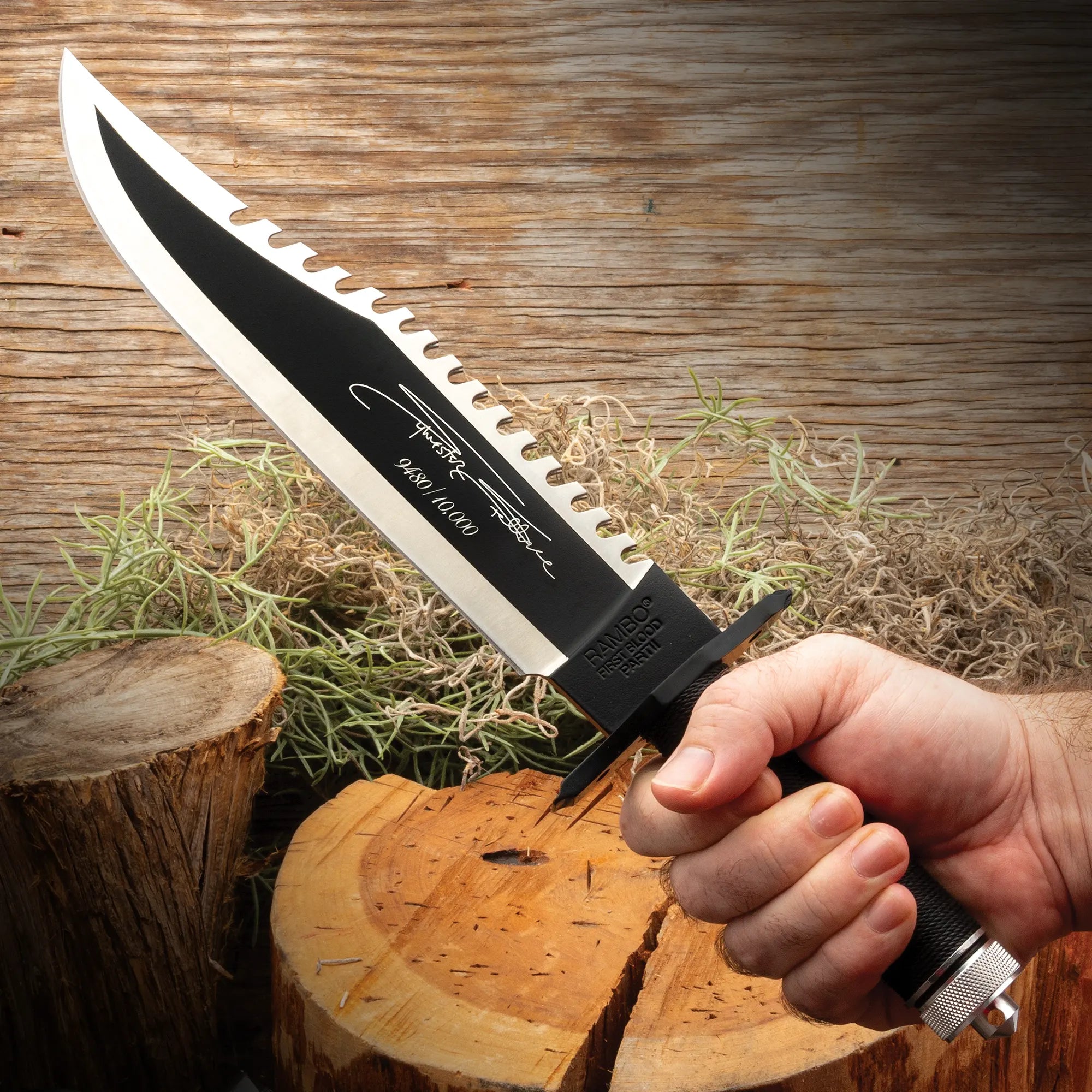 Rambo Stallone Signature Edition Knife With Survival Kit 3