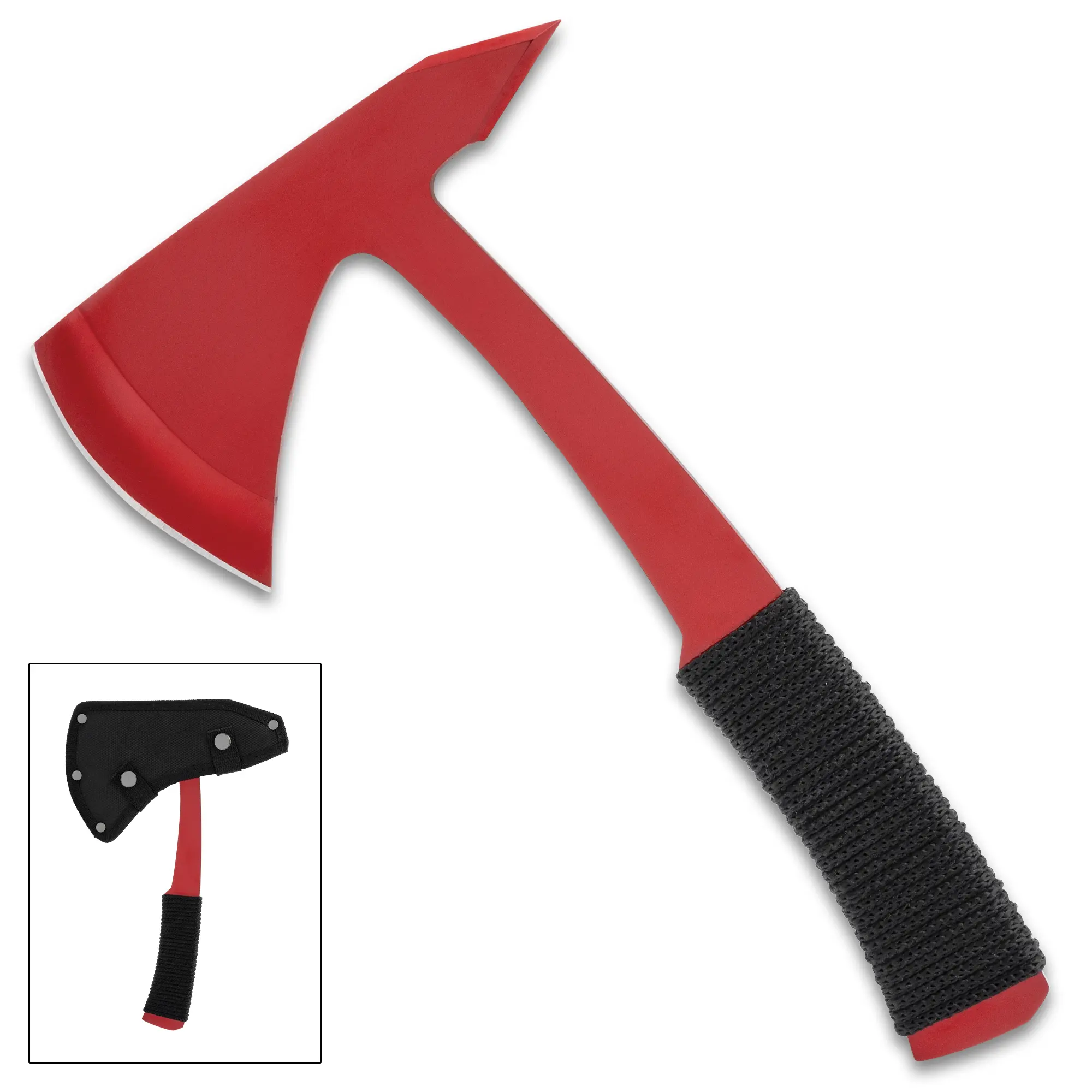 Red Speedster Throwing Axe – Stainless Steel