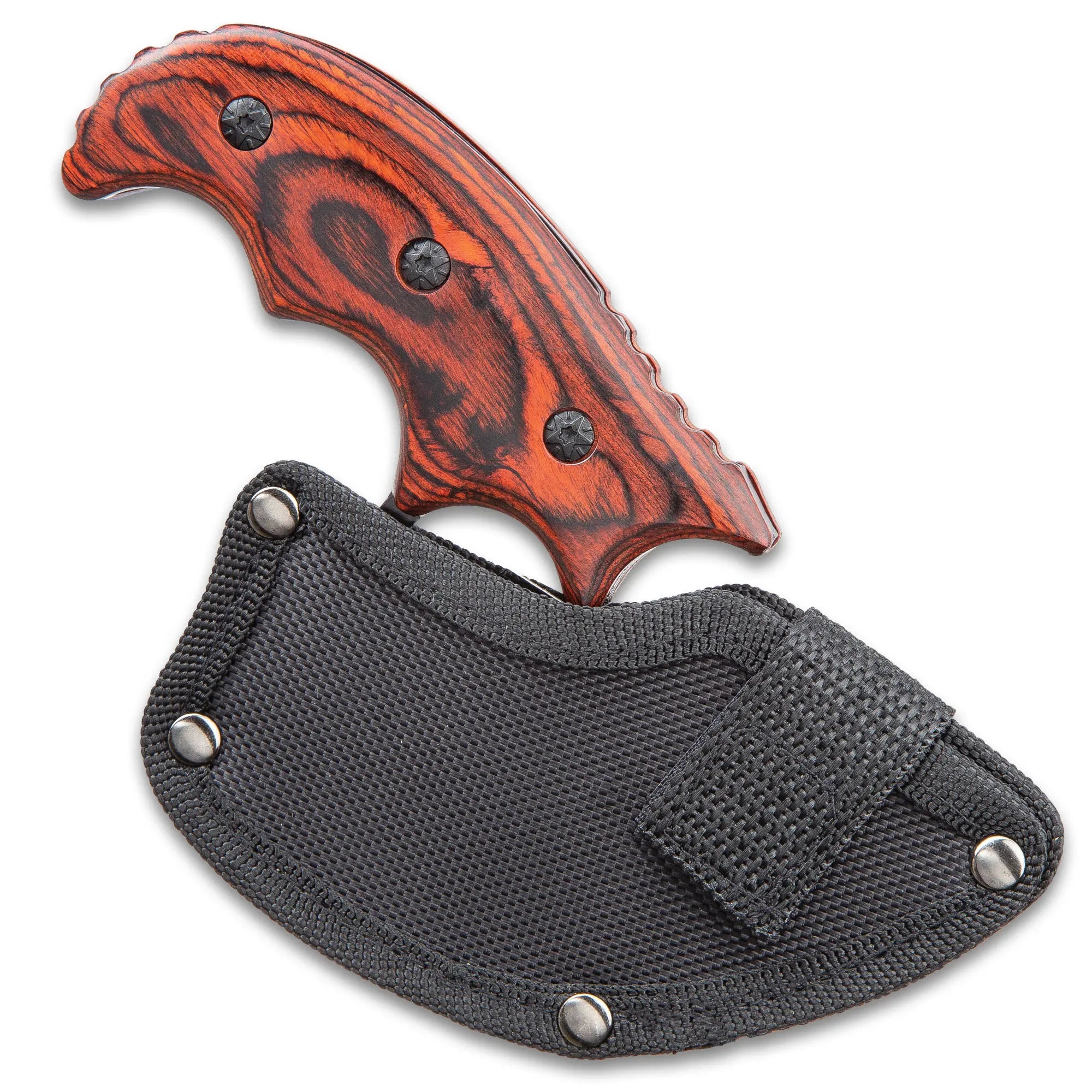 Ridge Runner Modified Ulu Knife with Sheath 1