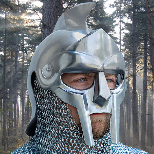 Roman Gladiator Maximus-Style Historic Reproduction Helmet