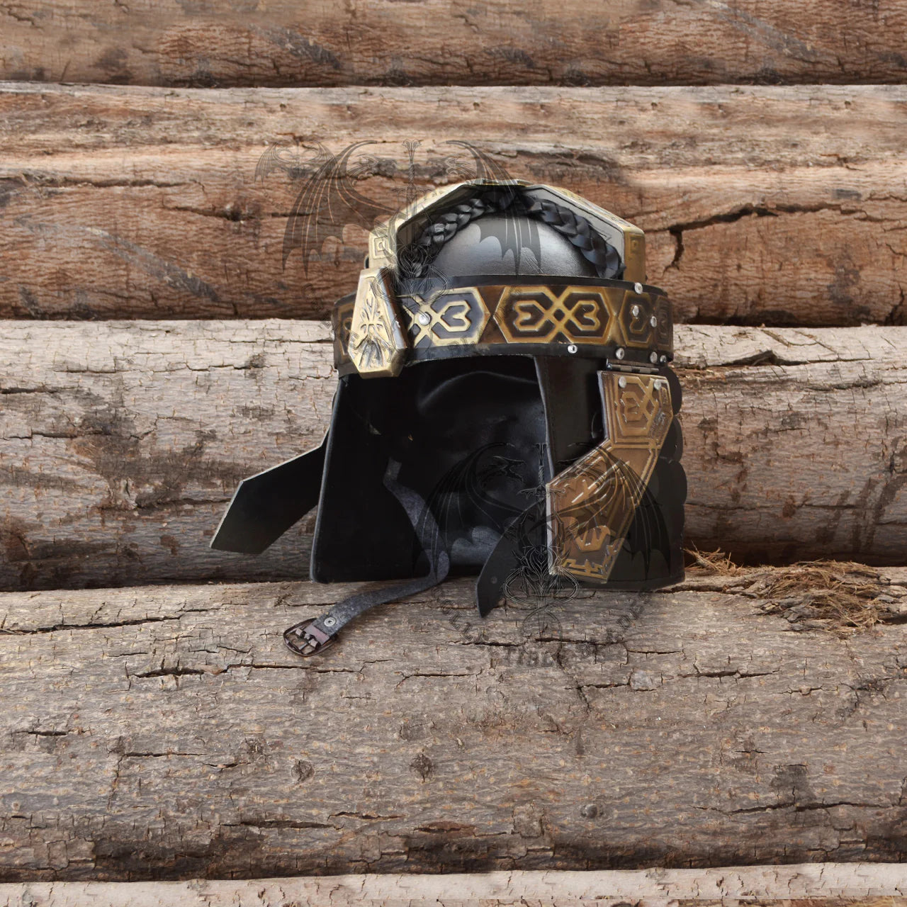 Set of Gimli Battle Axe & Gimli Helmet