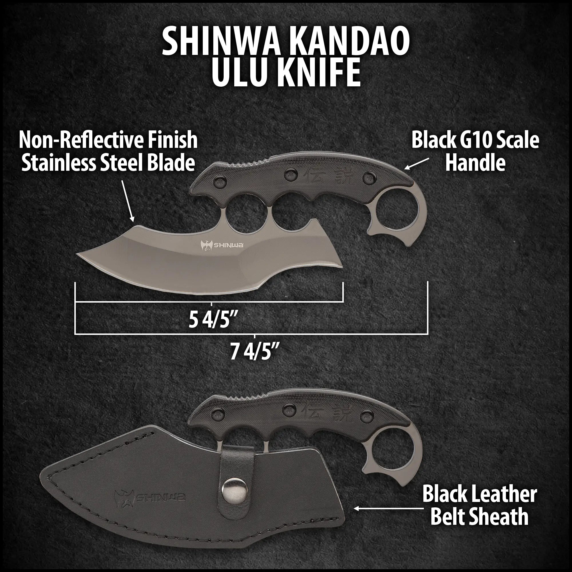 Shinwa Kandao Ulu Knife 2