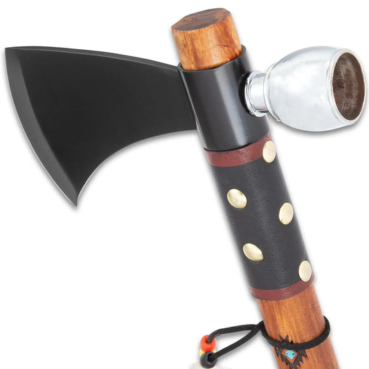 Southwestern Tomahawk Peace Pipe – 45.085cm