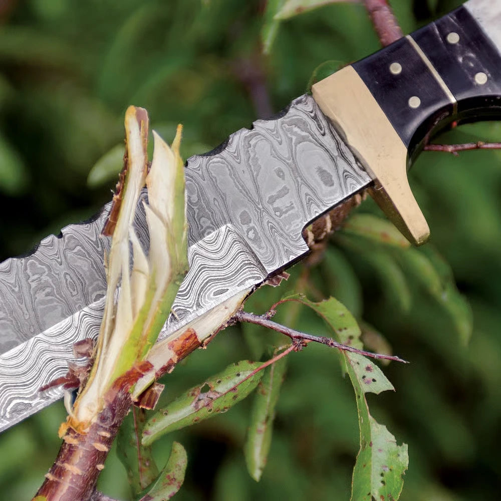 Timber Rattler Colorado Hunter Damascus Blade 2