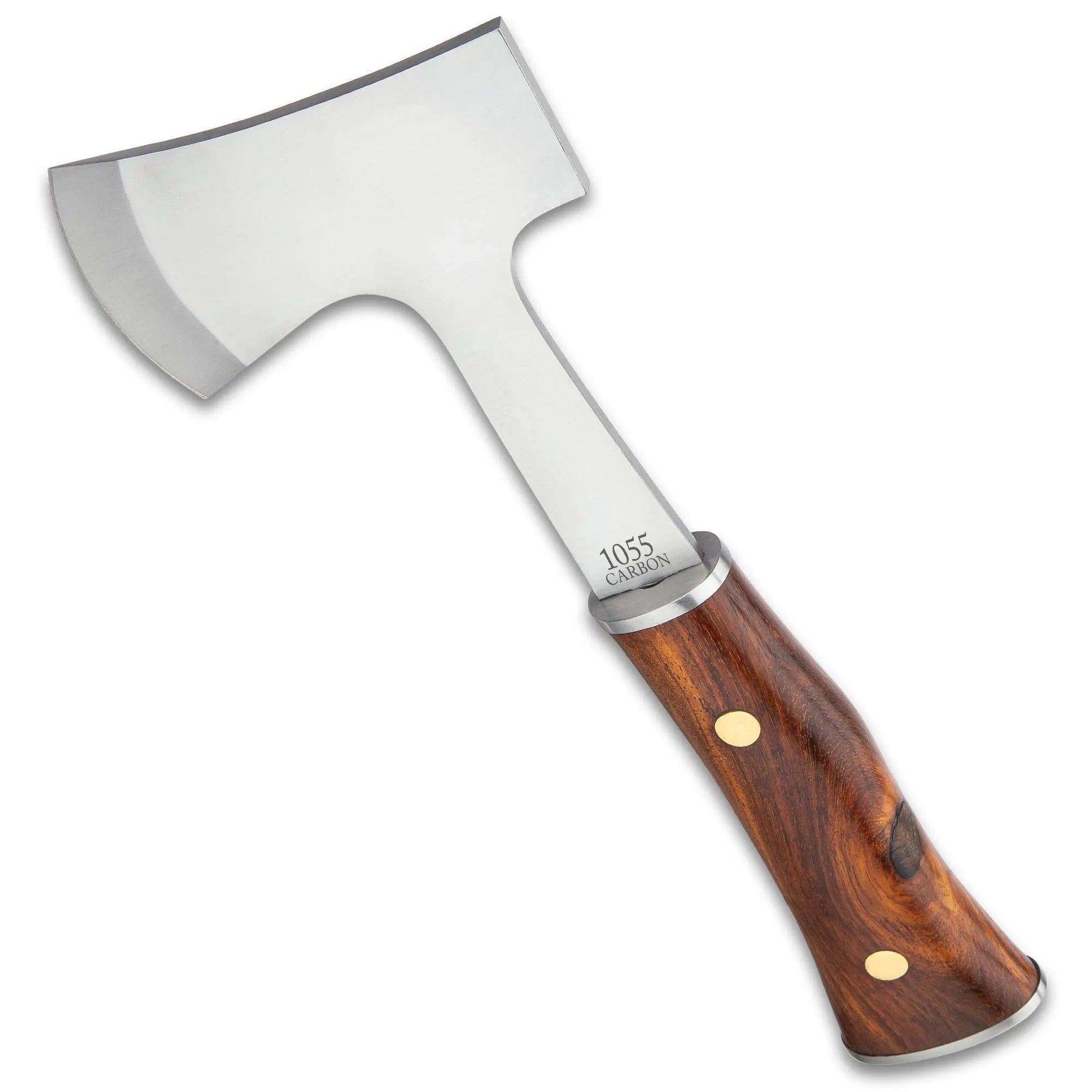 Timber Wolf Expedition Knife & Axe Set w/ Leather Sheath 3