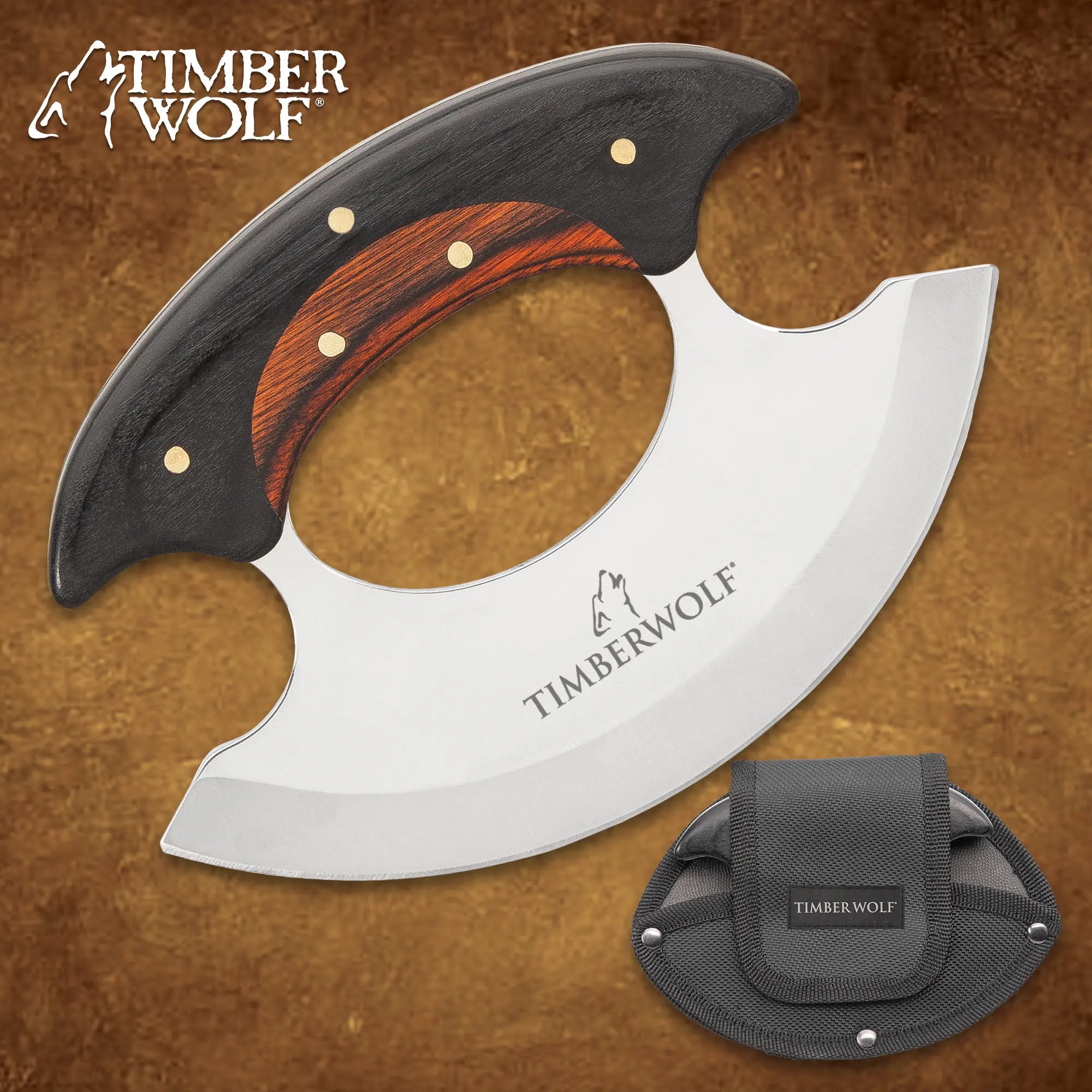Timber Wolf Ulu Shredder Knife 3
