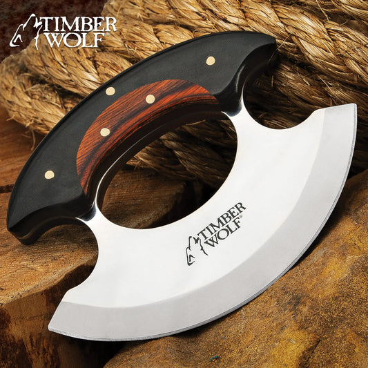 Timber Wolf Ulu Shredder Knife