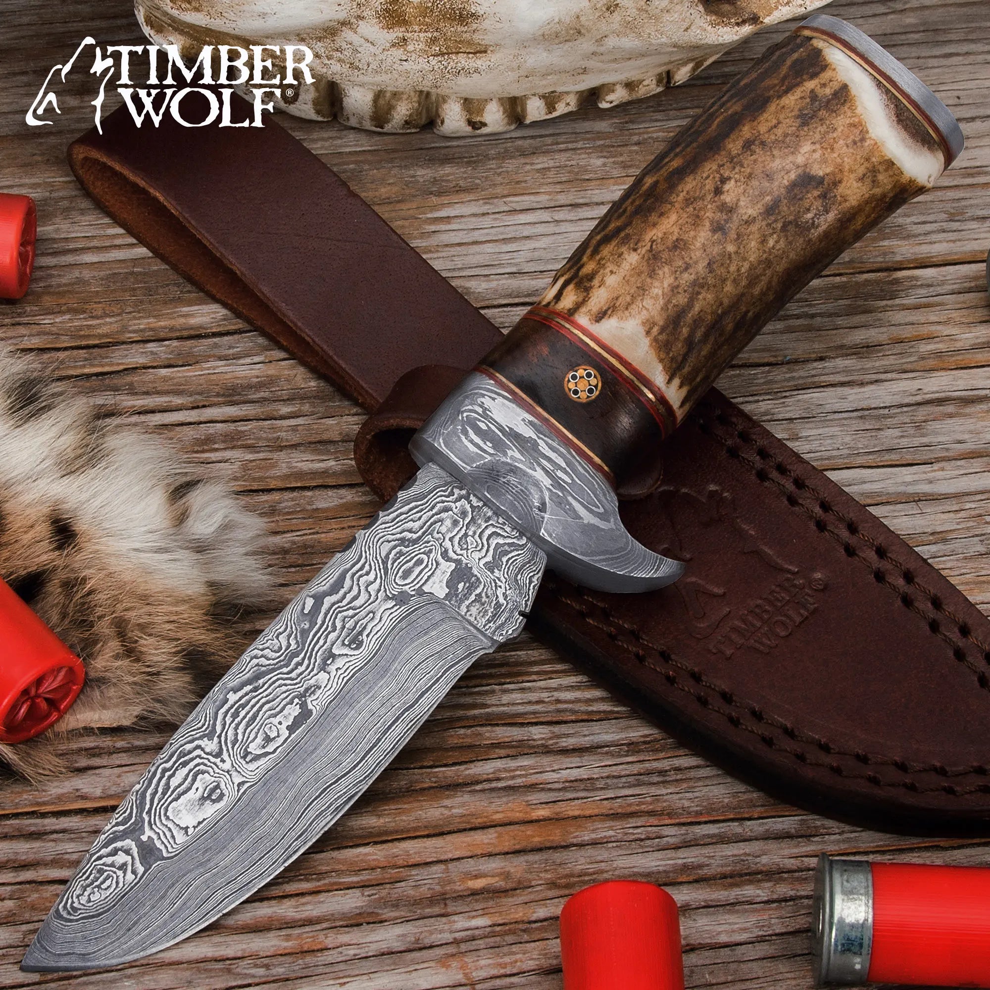 Timber Wolf Whitetail Ridge Skinning Knife