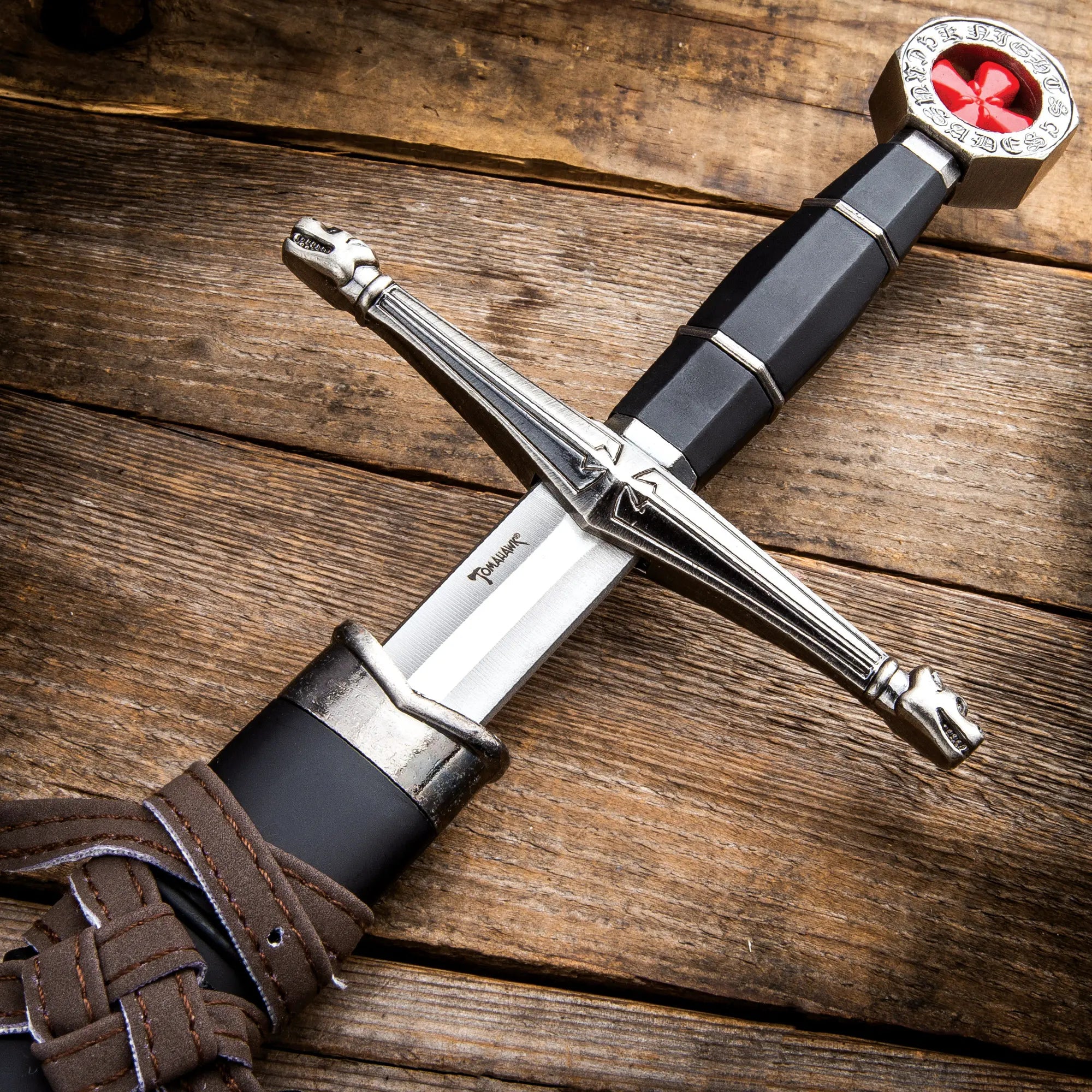 Tomahawk Black Prince Sword & Scabbard 2