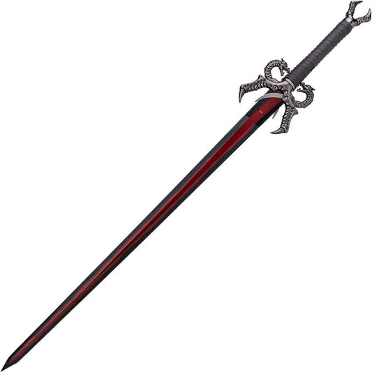 Fantasy Sword with Dual Dragon Daggers