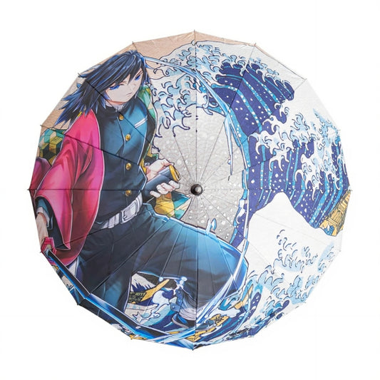 Giyu Tomioka's Blue Nichirin Katana Umbrella