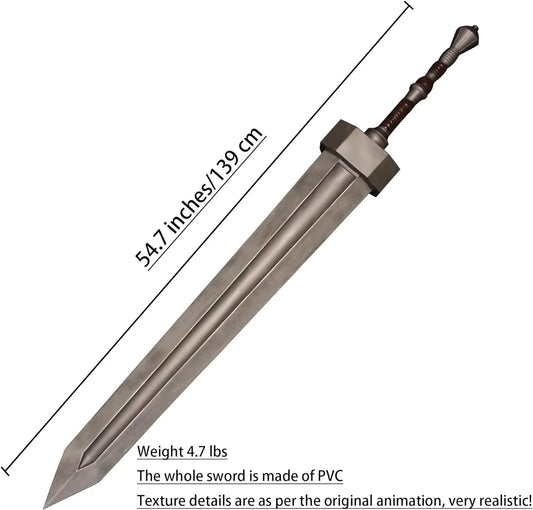 Game Elden Greatsword Cosplay Megazord