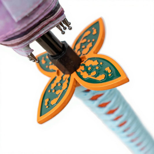 Shinobu Kocho's Lavender-Blue Nichirin Katana Umbrella