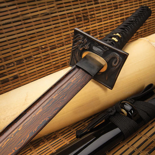 Full Tang Shinwa Black Knight Katana