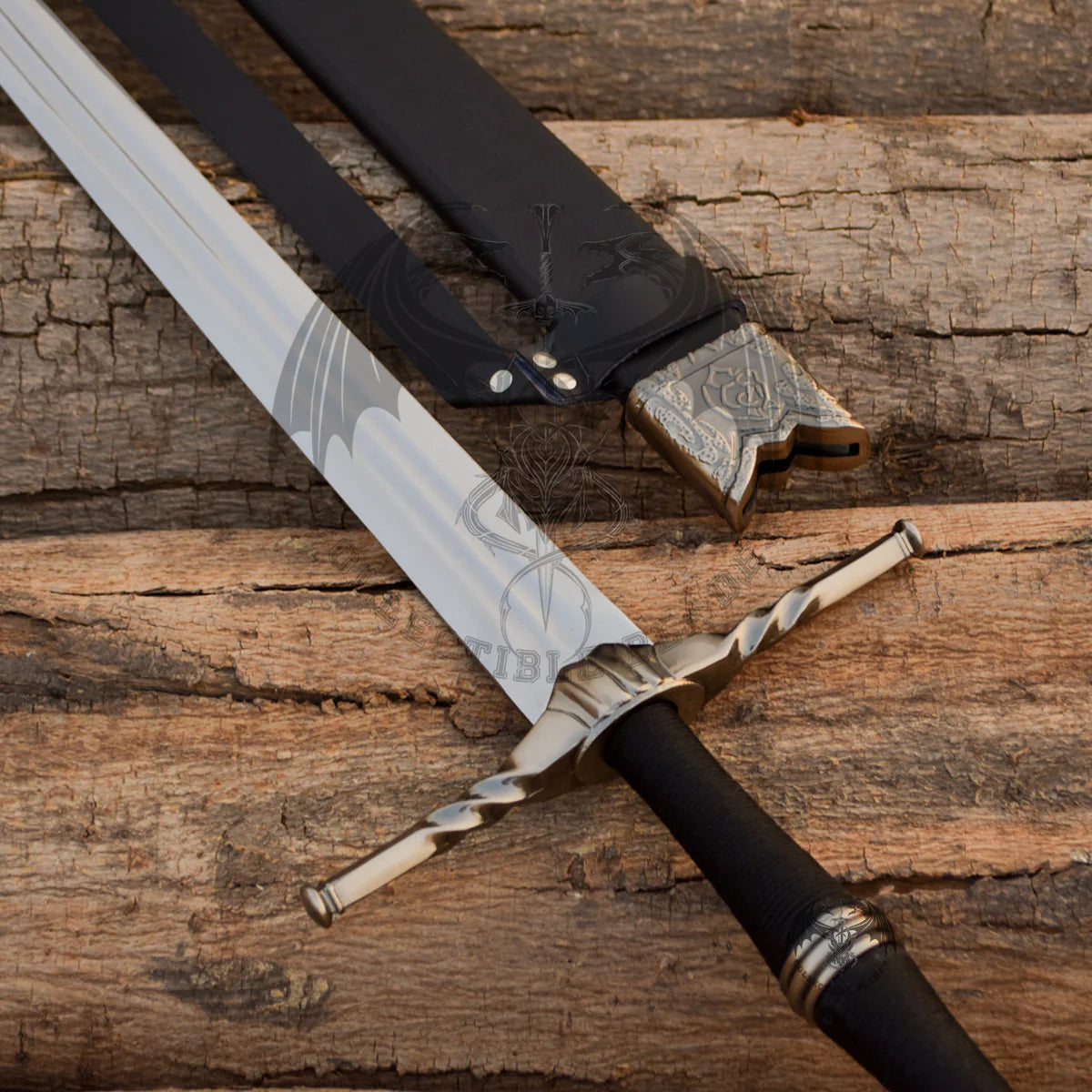 The Witcher 3 Geralt of Rivia Steel Sword