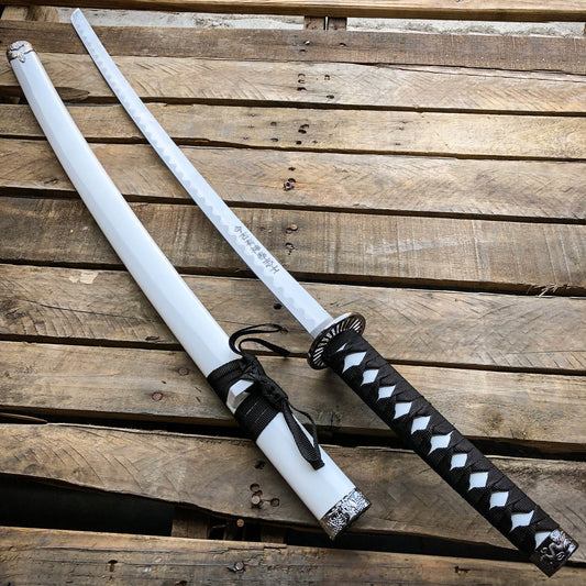 White Dragon SAMURAI NINJA Bushido Katana