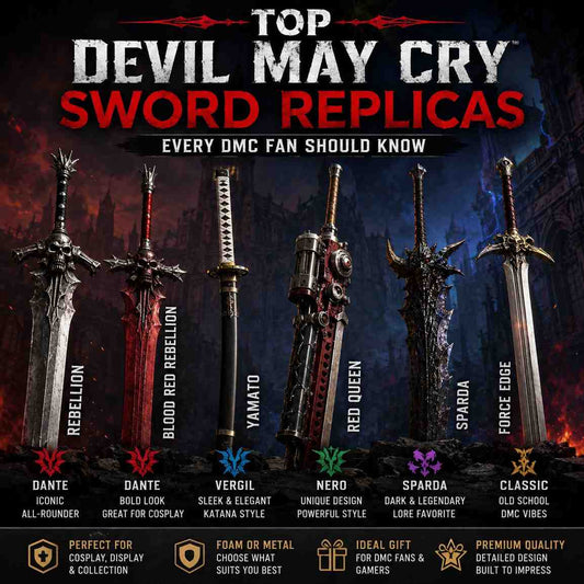Top Devil May Cry Sword Replicas Every DMC Fan Should Know