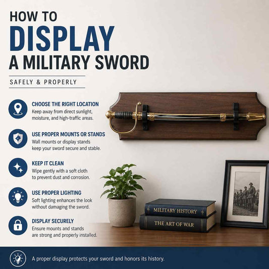 How to Display a Military Sword