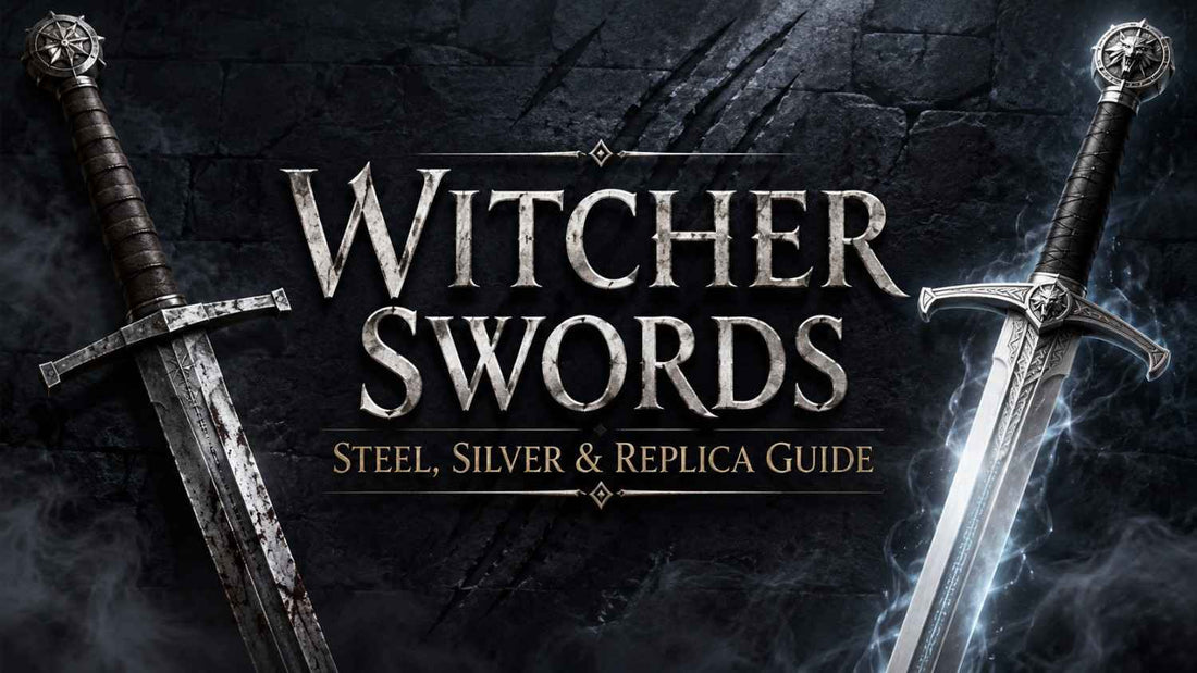 Witcher Swords: Complete Guide to Steel, Silver & Replica Swords