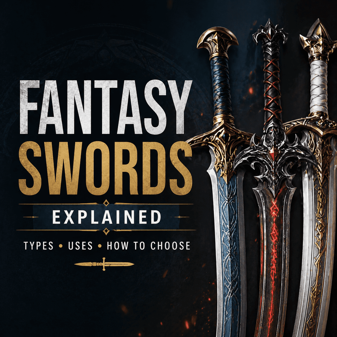 Fantasy Swords Explained: Types, Designs, Uses & Buying Guide