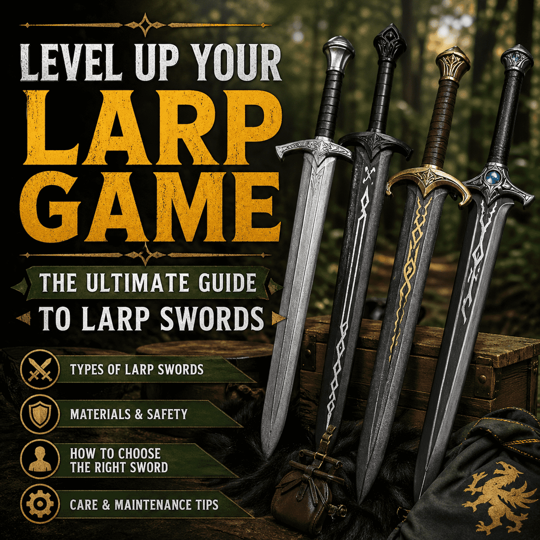 Level Up Your LARP Game: The Ultimate Guide to LARP Swords