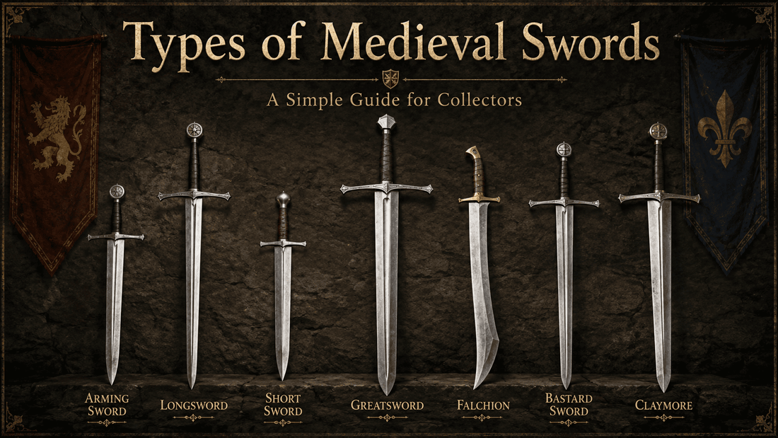 Types of Medieval Swords: Which Style Is Right for You?