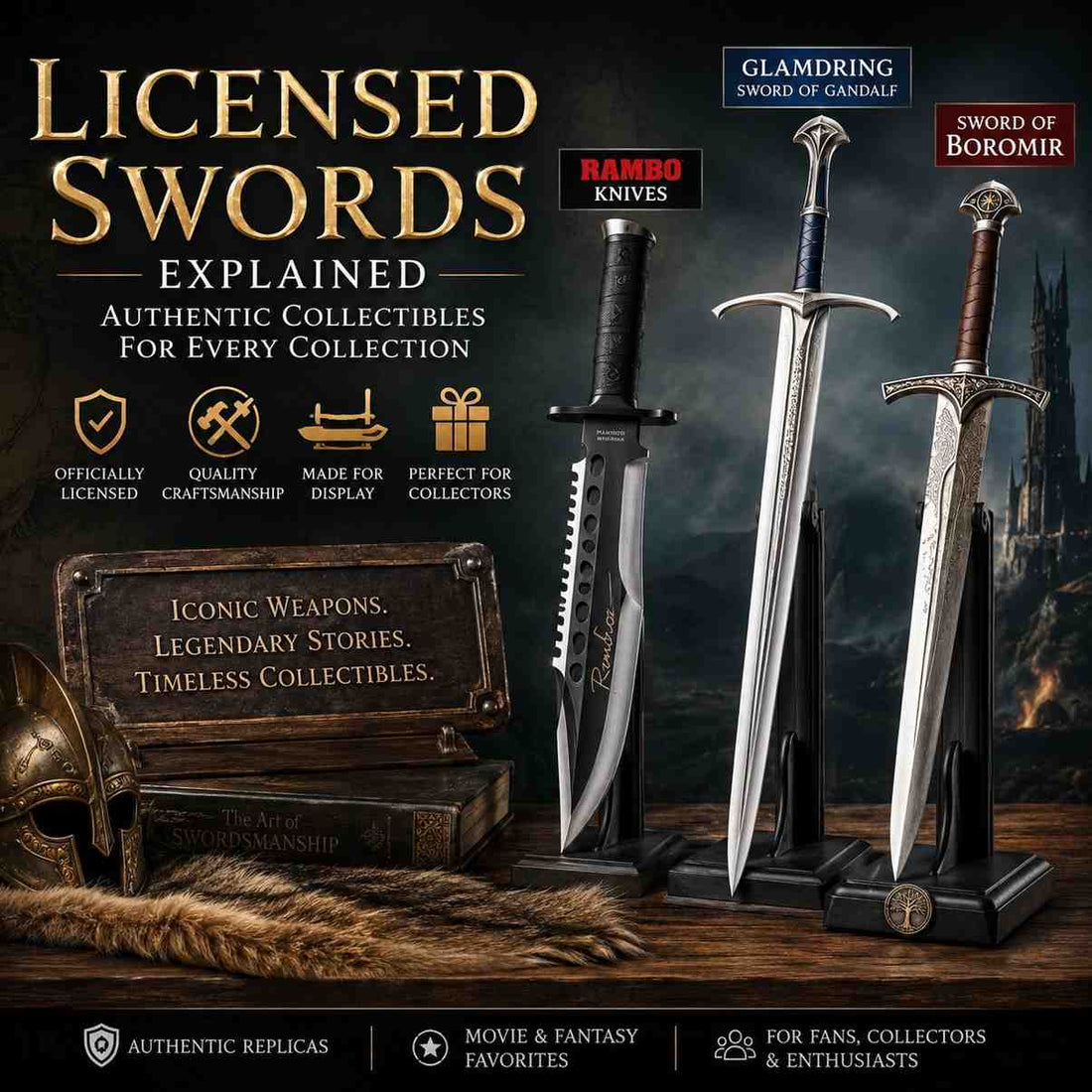 Licensed Swords Explained: Authentic Collectibles for Every Collection