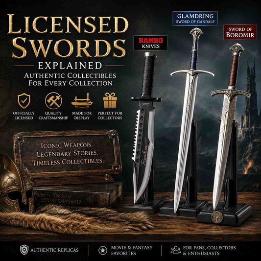 Licensed Swords Explained: Authentic Collectibles for Every Collection