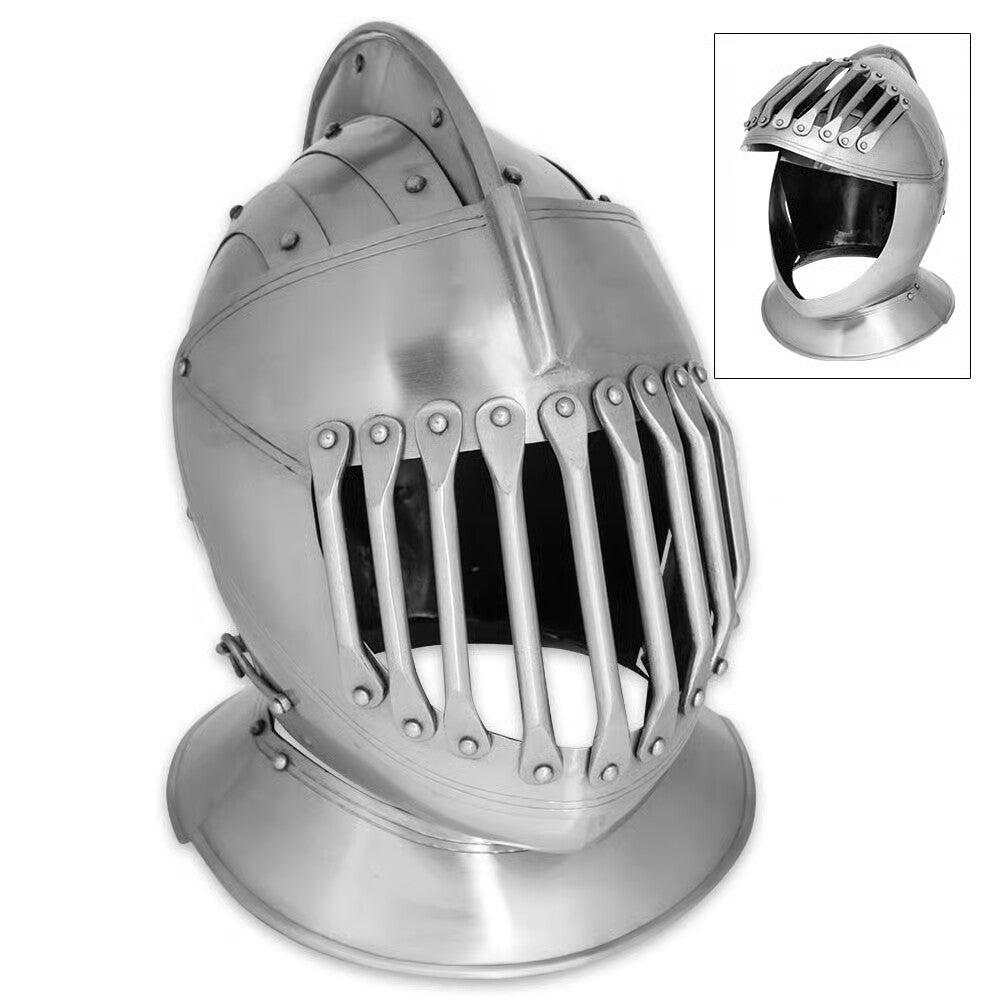 The Craftsmanship Behind a Medieval Knight’s Helmet