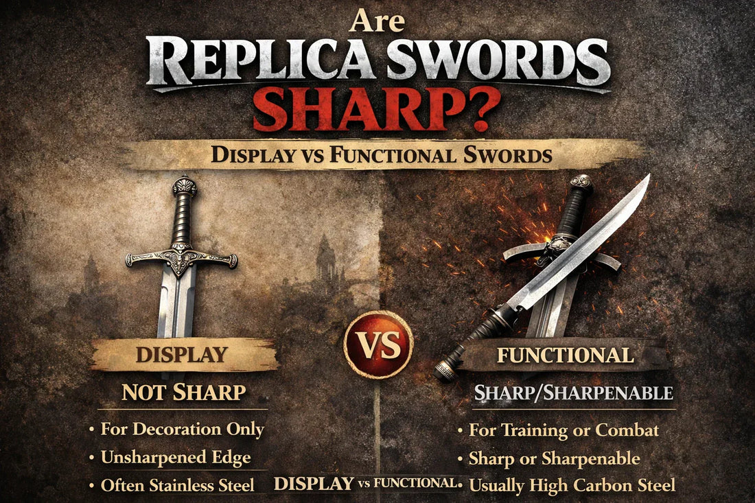 are replica swords sharp