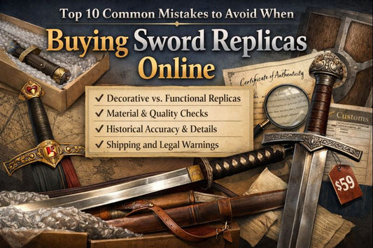 Top 10 Common Mistakes to Avoid When Buying Sword Replicas