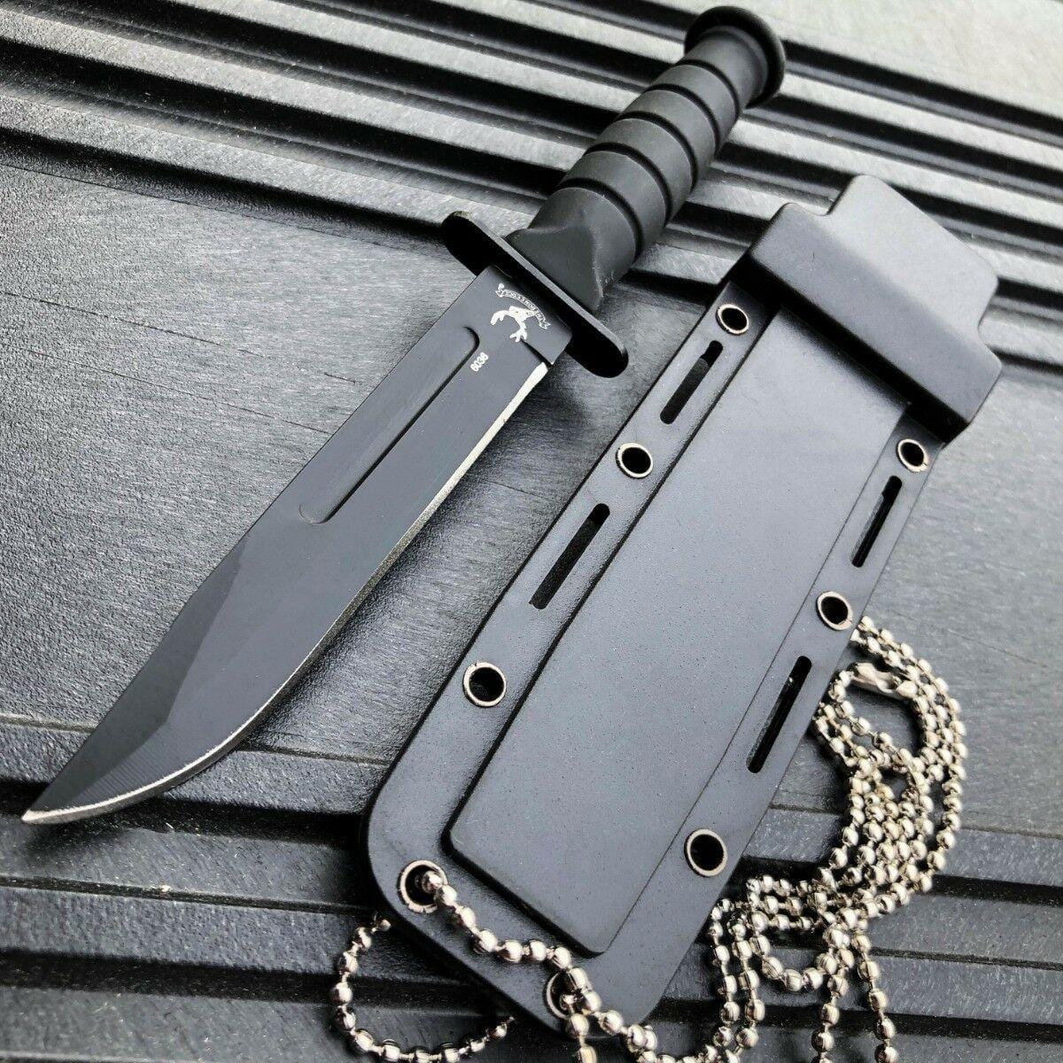 15.24cm Military Tactical Kabai Survival Neck Knife 2