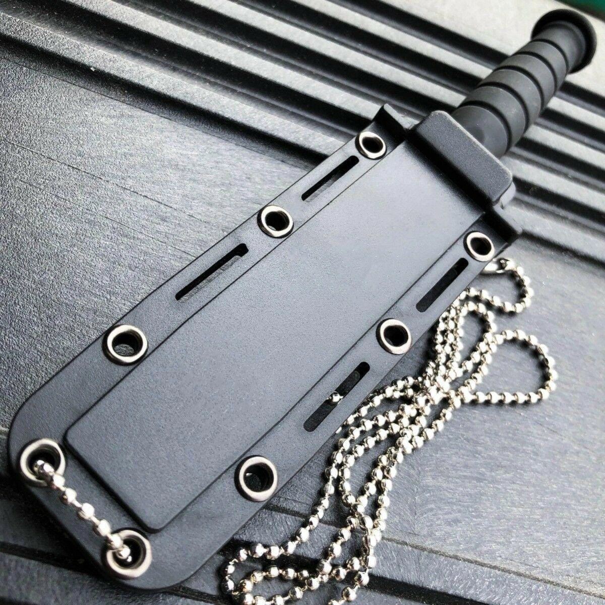 15cm Military Tactical Kabai Combat Fixed Blade Survival Neck Knife 3