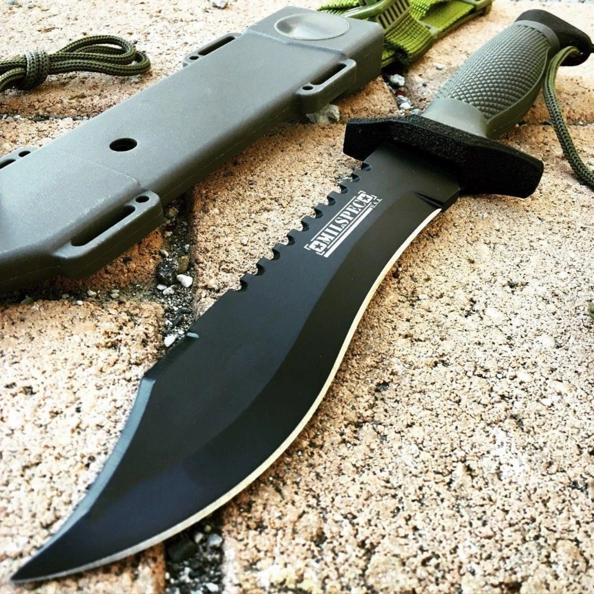 30cm Military Bowie Survival Hunting Knife