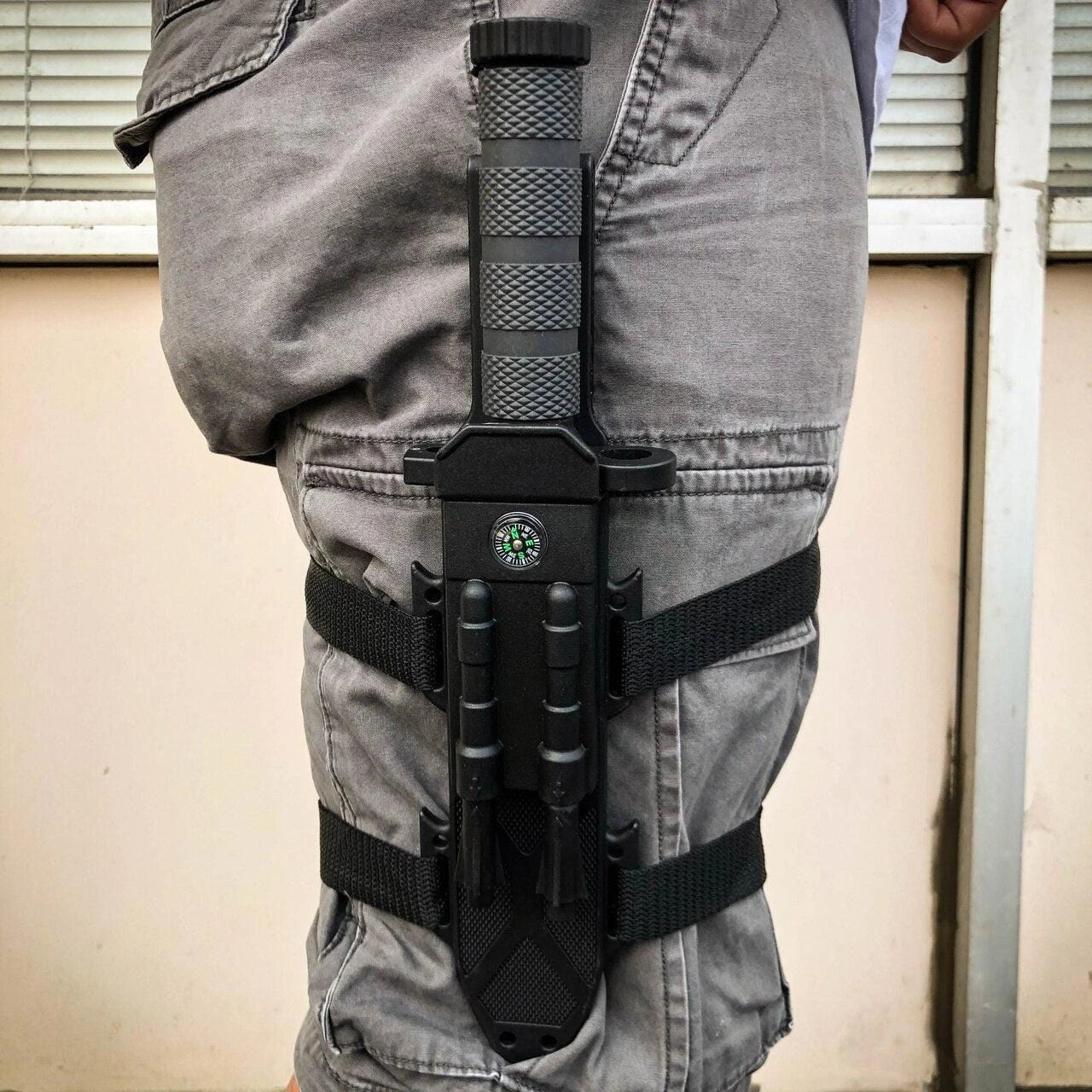 32cm Tactical Survival Knife with Fire Starter 3