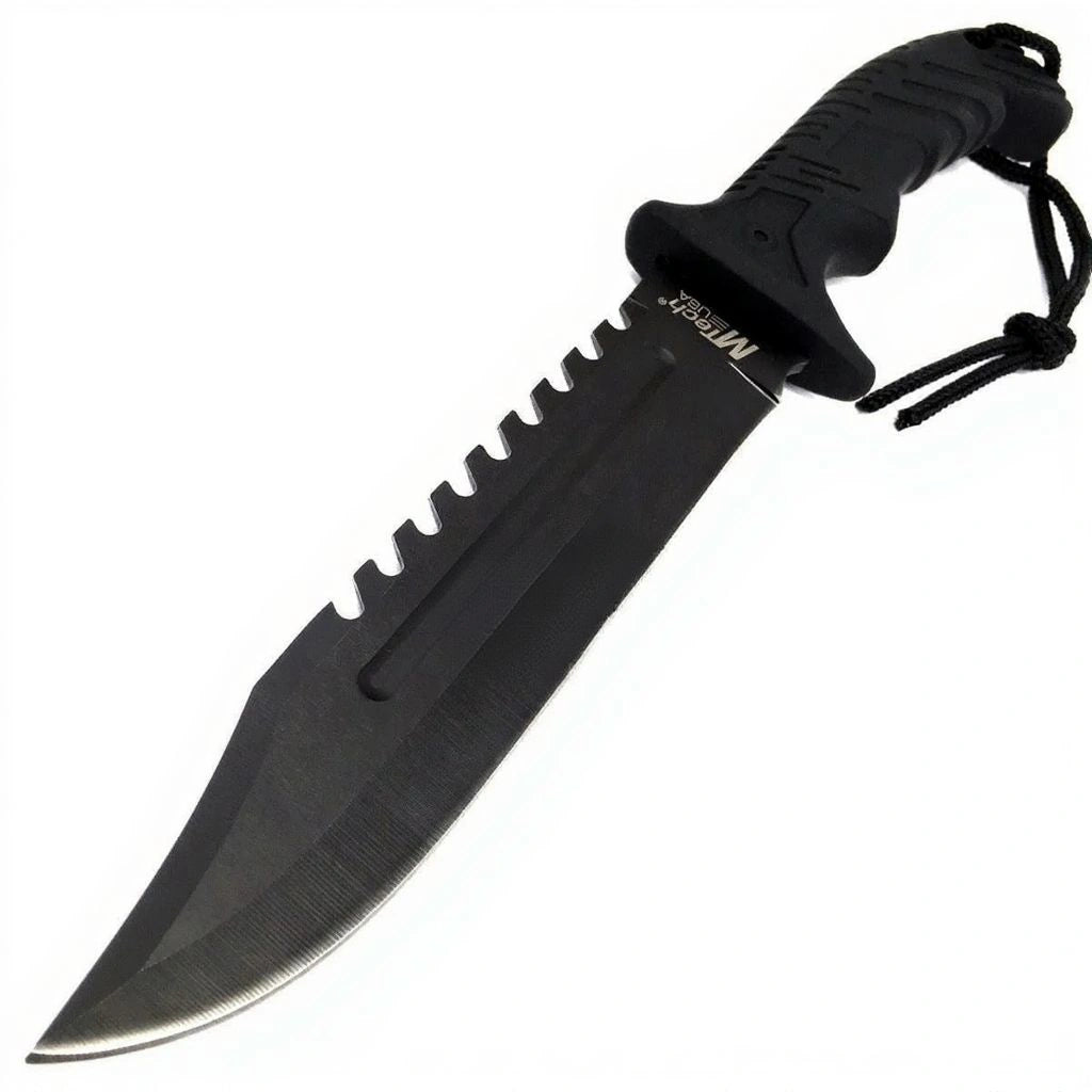 33 cm MTech Black Tactical Survival Rambo Hunting Fixed Blade 1