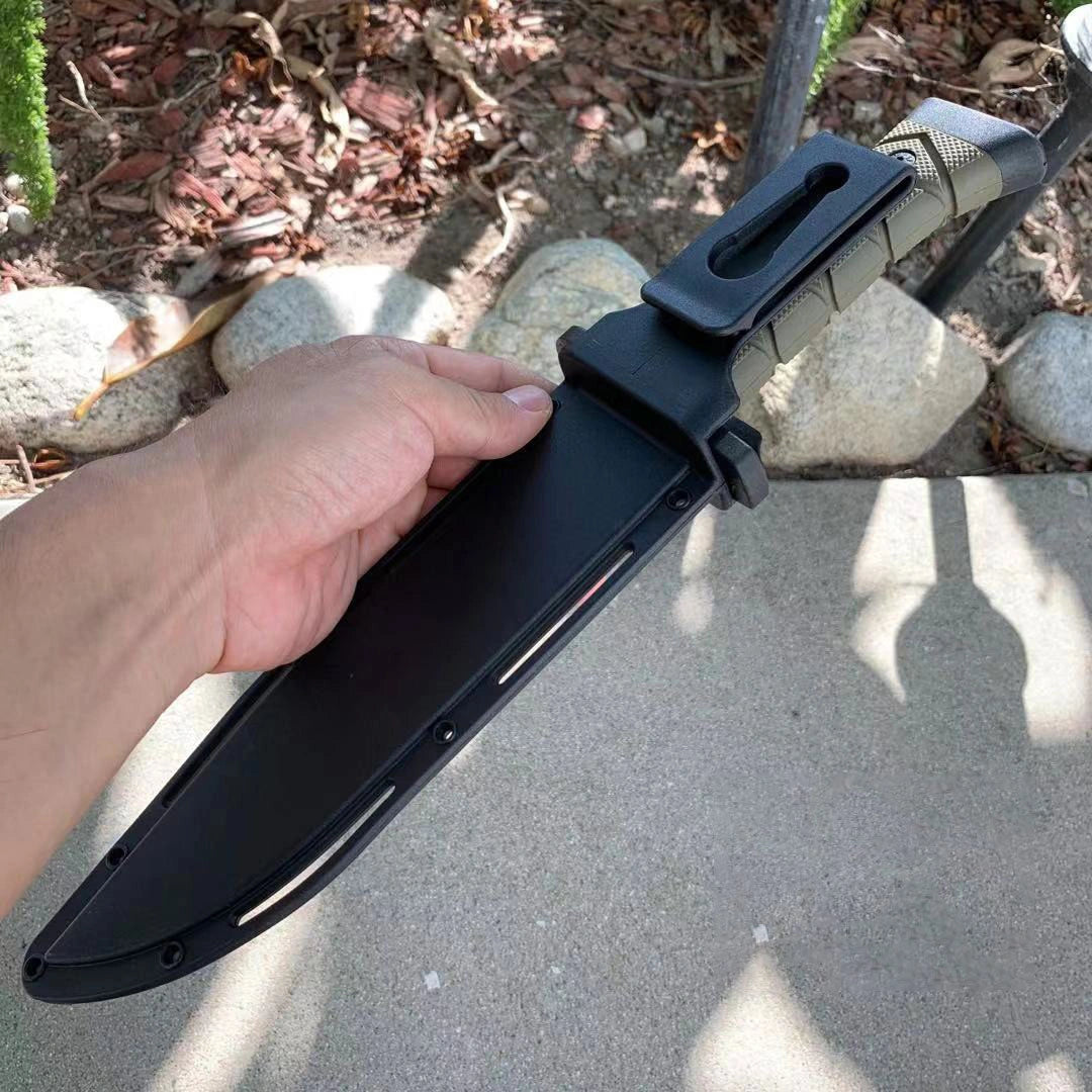 36.5 cm Full Tang Black Hunting Bowie Knife 44