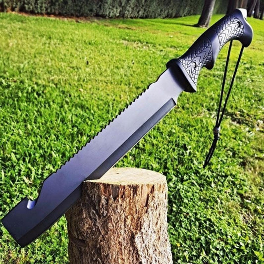 40.64cm Hunting Machete with Gut Hook