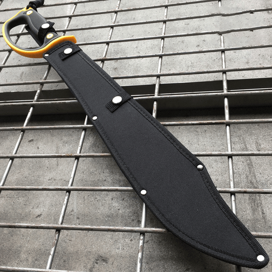 60.96cm Sawback Blade Full Tang Hunting Machete