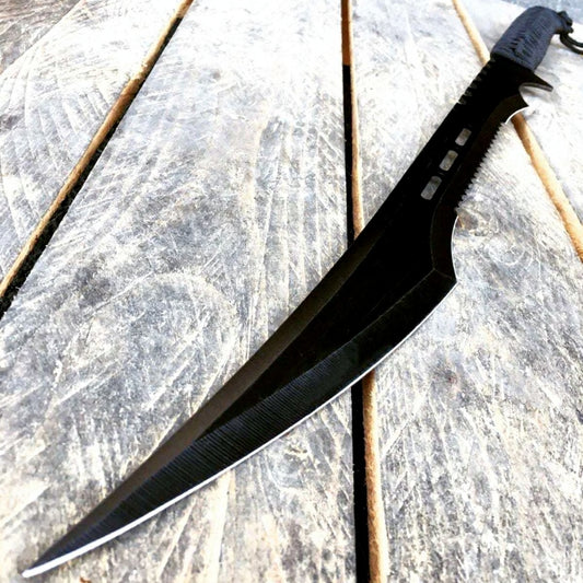 68.58cm Black Full Tang Combat Katana