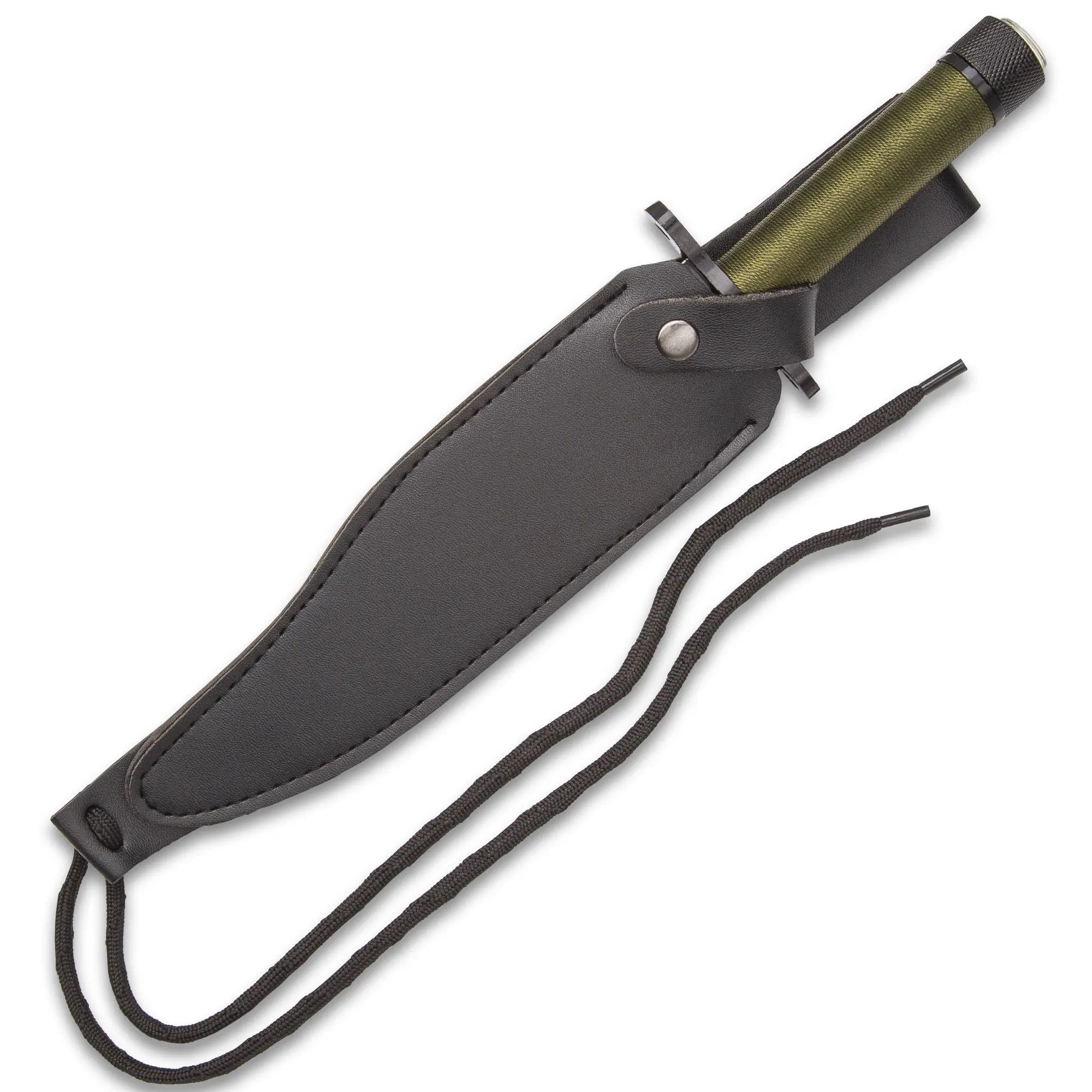 Amazon Jungle Hunter Survival Knife And Sheath 1