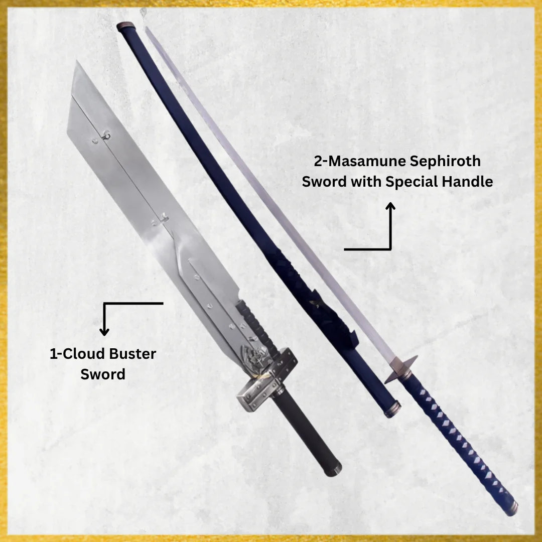 Cloud Buster Sword & Masamune Sephiroth’s Sword