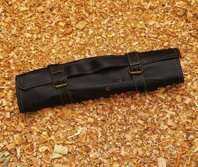 Custom Made Damascus Blade 5-Piece Chef Knife Set 3