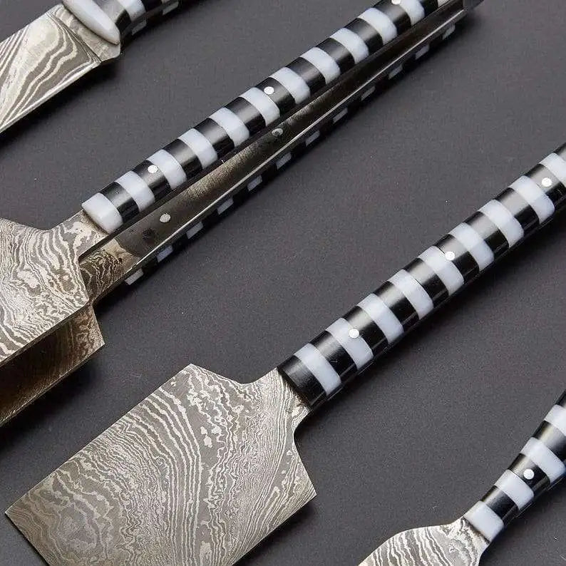 Damascus Multi-Use 4-Piece Kitchen Knife Set 1