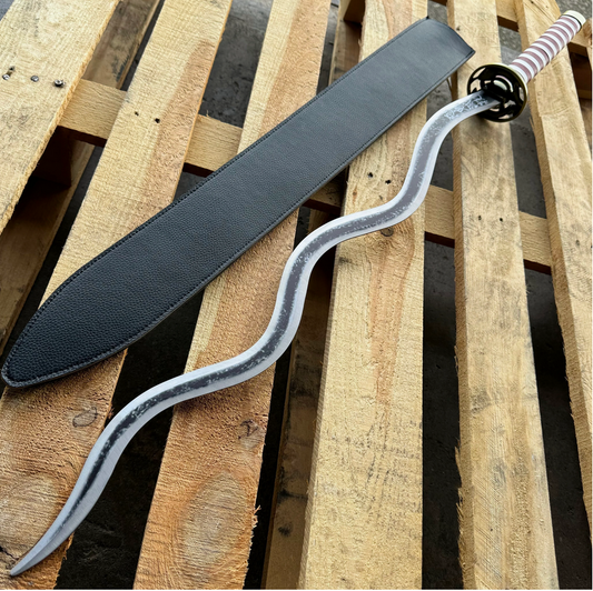 Demon Slayer - Obanai Iguro's Twisted Nichirin Katana