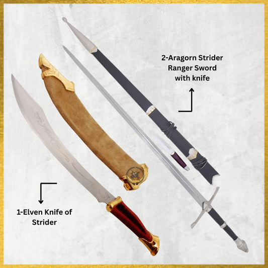Elven Knife of Strider & Aragorn Strider Ranger Sword