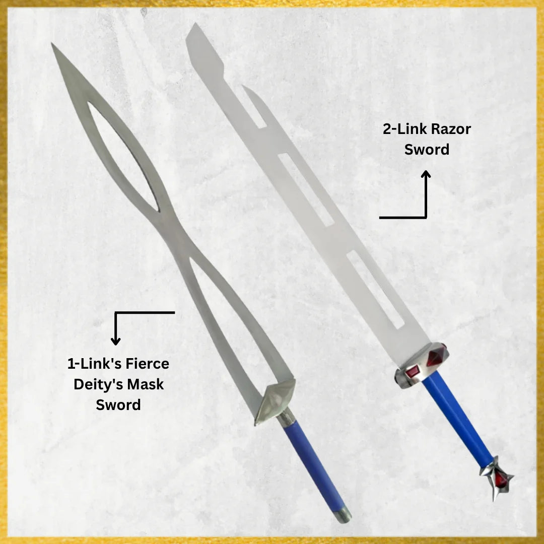 Fierce Deity’s Mask Sword & Link Razor Sword