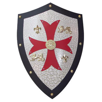 Fire and Steel - Knights Templar Heater Shield