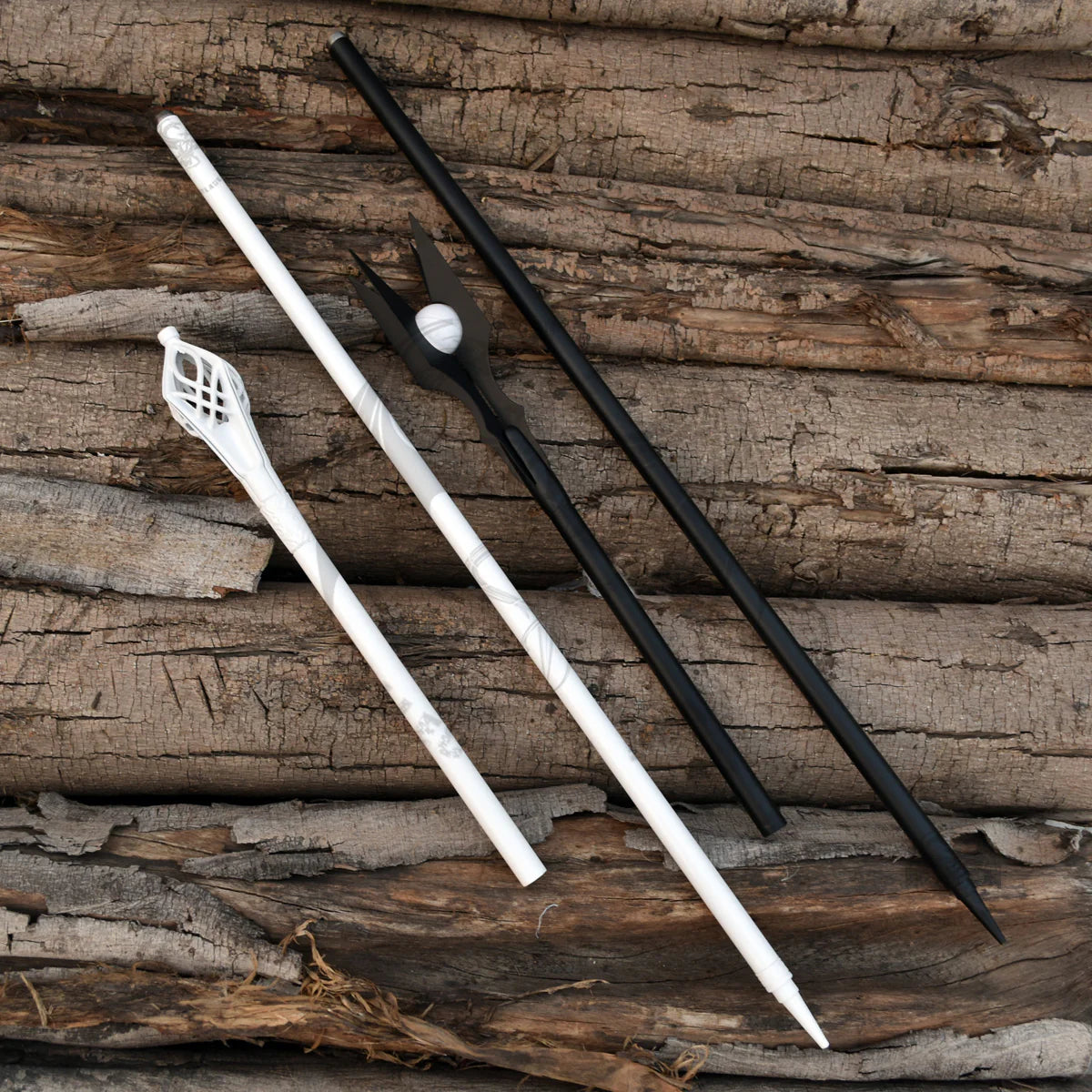 Gandalf the White and Saruman Staff